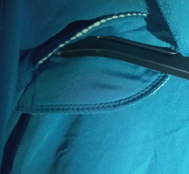 Camasa albastra Impressions pentru femei 100% poliester Made in Korea