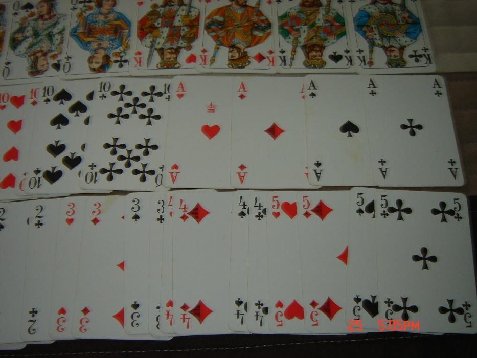 Carti de joc GDR anii 80 originale