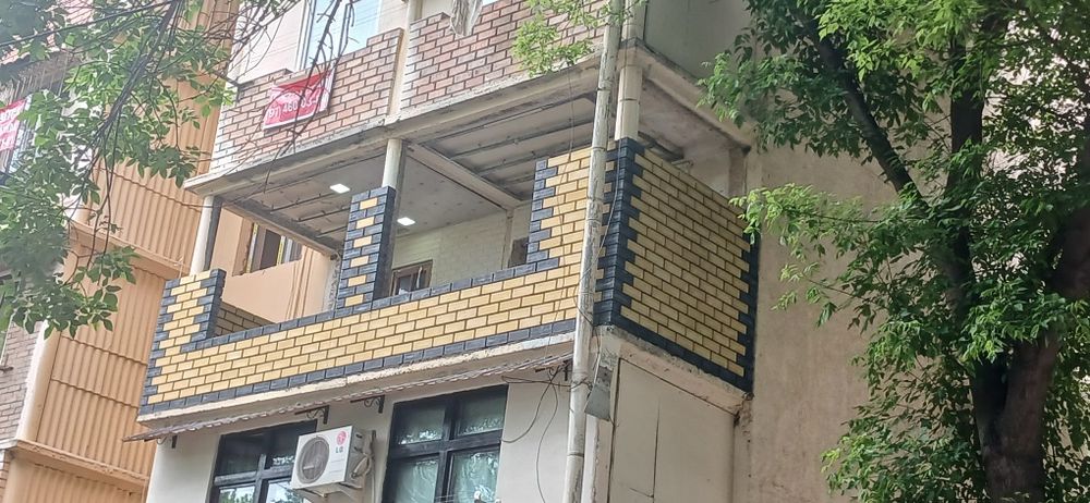 Kladka balkon balkonga g'isht teramiz