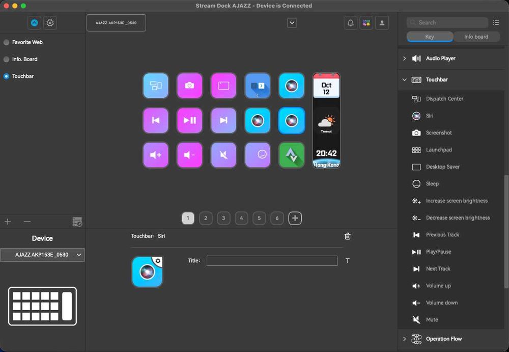 Stream Deck Ajazz AKP 153 EU