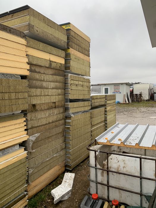 Vata Bazaltică Sandwich Depozit Panouri Sacele