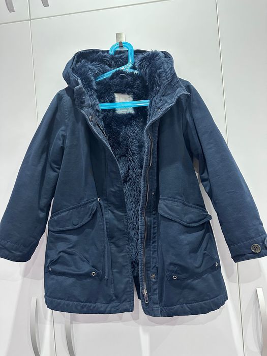 Детска зимна шуба Zara, 122 см, 6-7 г