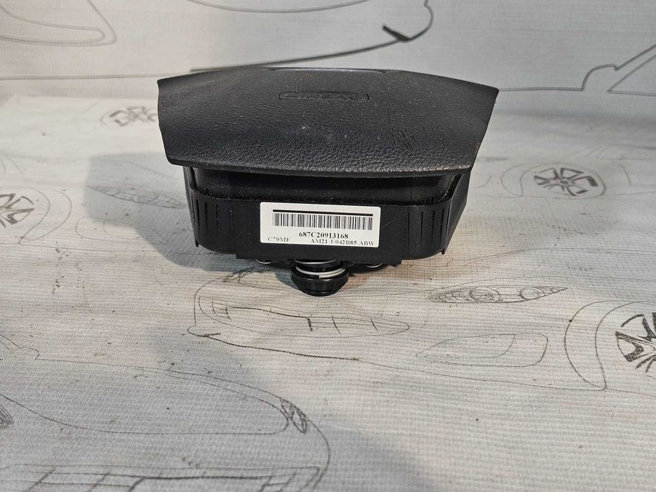 Airbag volan șofer Ford S-MAX / Mondeo MK4 / Galaxy 2006-2015 2013 2.0 TDCi 120kW Cod OEM: AM21-U042B85-ABW (5G3)