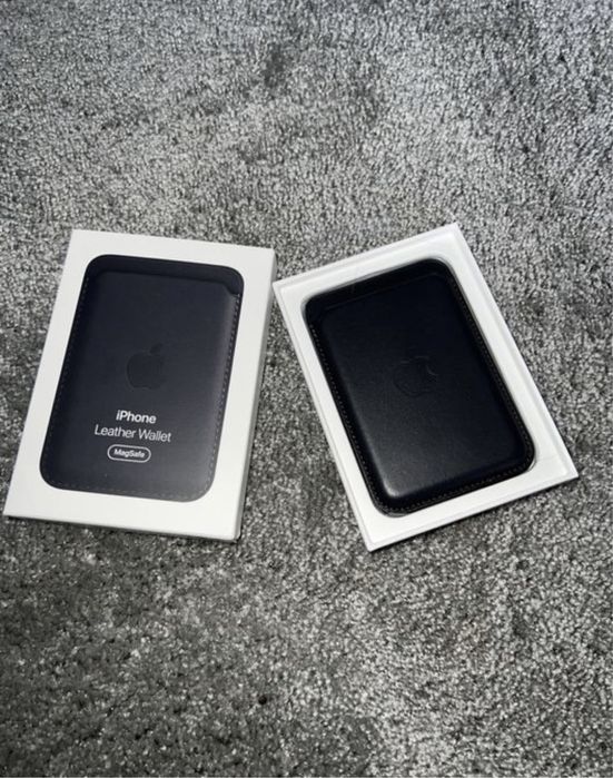 Portofel Apple Leather Magsafe