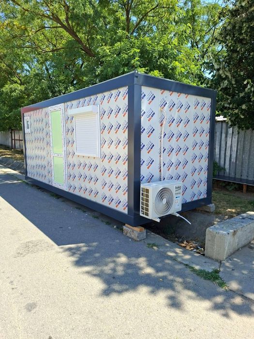 Container modular birou,locuinta,vestiar,spatiu comercial  7 x 2.4m