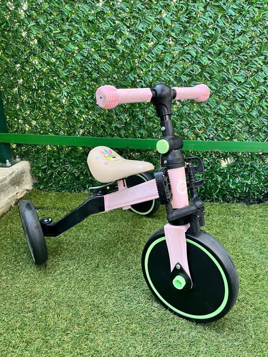 Детско колело 4 в 1 MoMi - Loris, розово