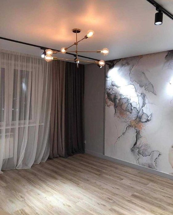 Обои, галтели,плинтус,кафель,кварцвинил