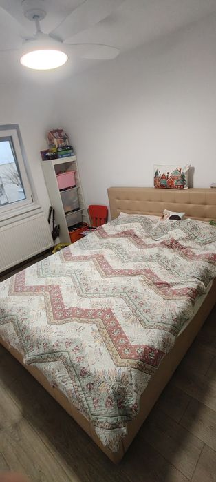 Pat Tapițat cu Lada 160x200+Saltea