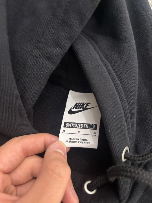 Black oversize hoodie Nike