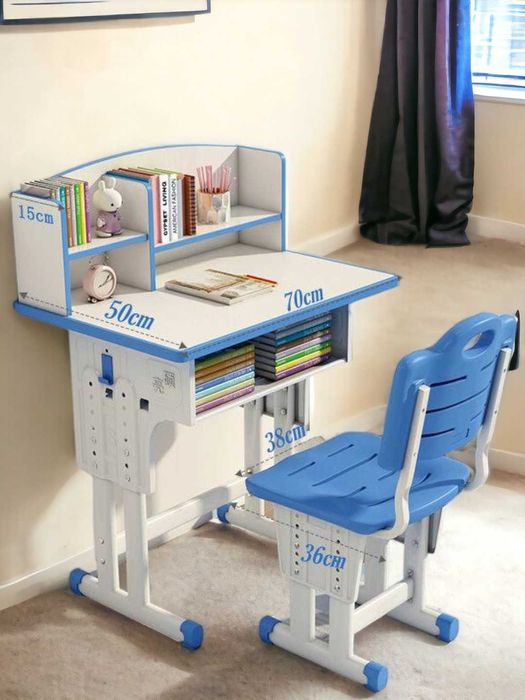 Детский стол и стул набор регулируемой высоты,