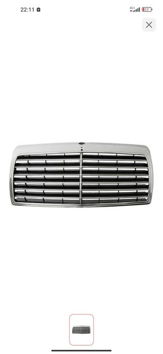 Решетка мерс 124 дорест новая