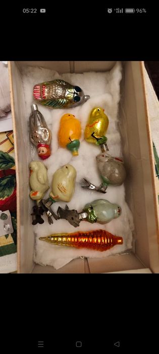 Продаётся советский ёлочные игрушки