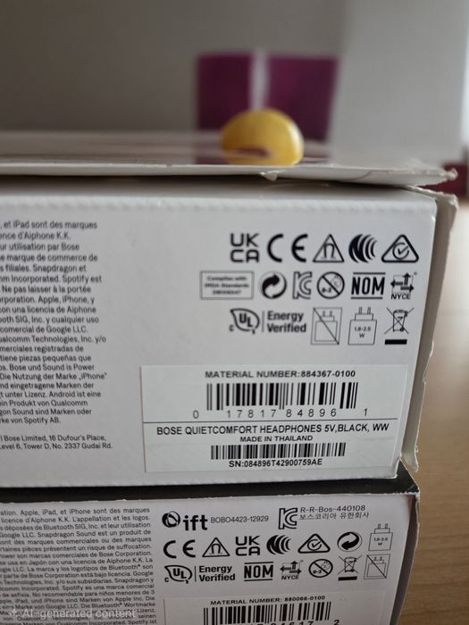 Vând Bose QuietComfort Ultra si Bose QuietComfort