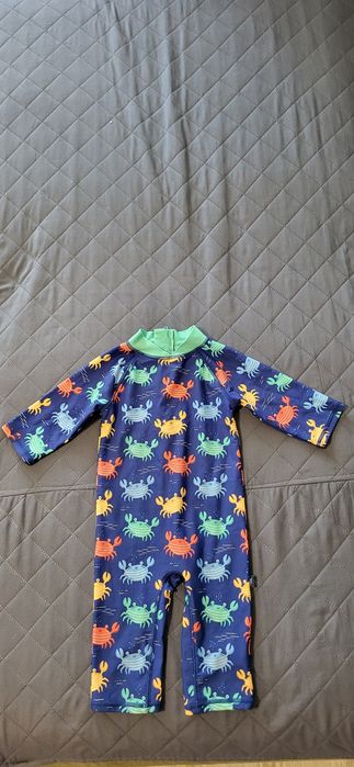 Vand costum intreg si sapca pentru plaja cu protectie solara JOJO MAMAN BEBE