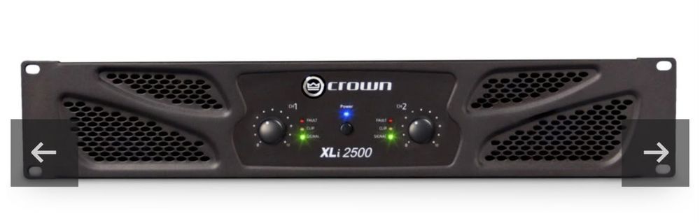 Усилитель Crown XLi 2500