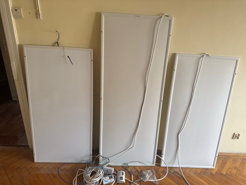 Panouri radiante infraroșu Sunjoy și Carbon Crystal + Termostate incluse