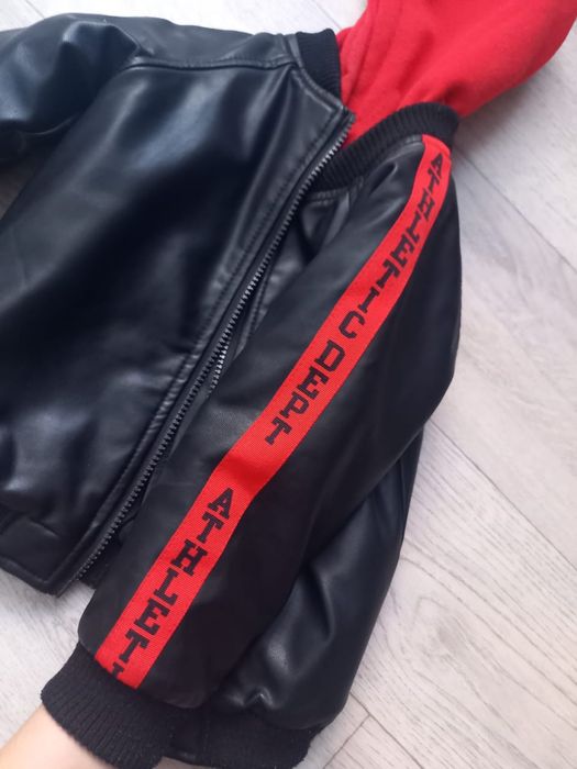 Кожаная курточка размер 92