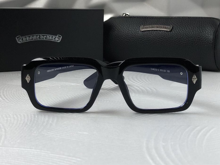 Очила за компютър Диоптрични рамки прозрачни слънчеви chrome hearts