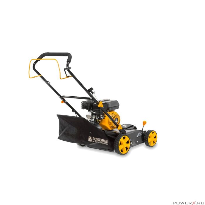 Aerator, scarificator pe benzina, motor in 4 timpi, 6,5 CP, Powermat