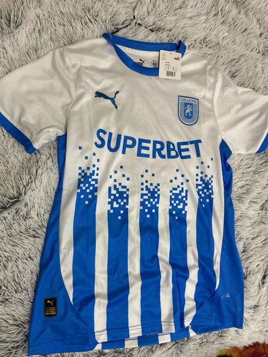 Tricou cu fotbal Craiova simplu