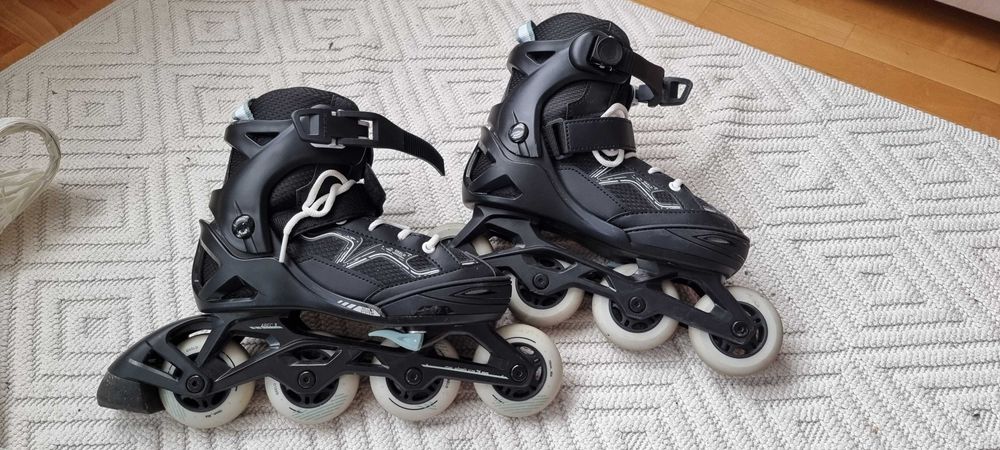 Ролери 32-35 размер и протектори Декатлон