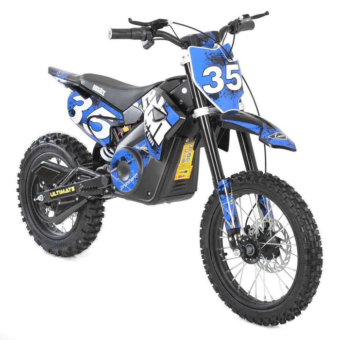Motocicleta electrica Kinderauto Motobike 35 1500W 48V roti 14/12 Blue