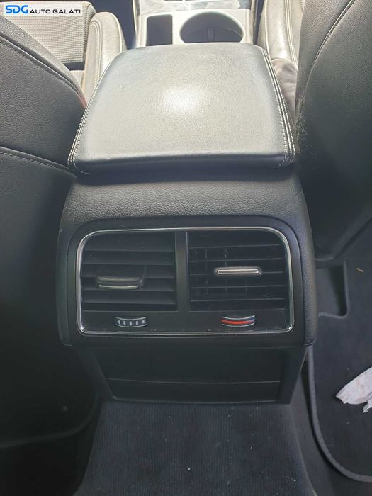 Grila Gura Ventilatie Aerisire Pasageri Spate din Cotiera Audi A4 B8 B8.5 FL Facelift 2012 - 2016 [C5475]