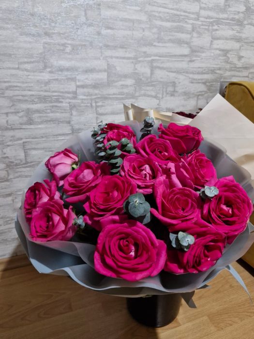 Цветы букеты (с оформлением)