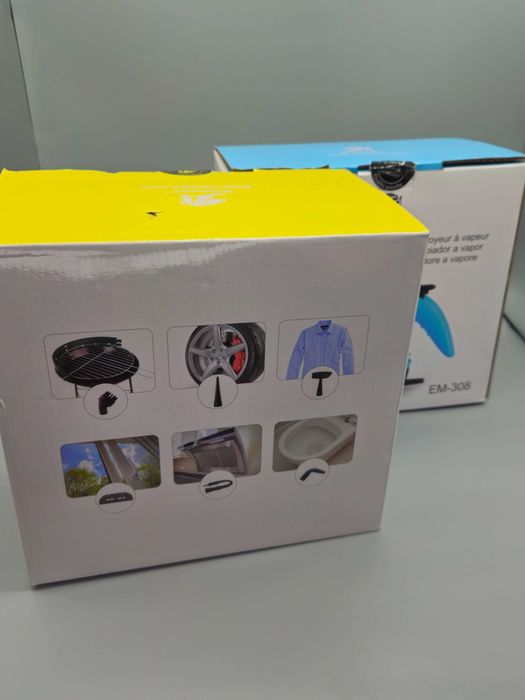 Ръчна парочистачка MLMLANT EM-308, 1050 W, 350 ml, жълта/синя