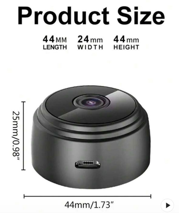 Мини камера 1080hd