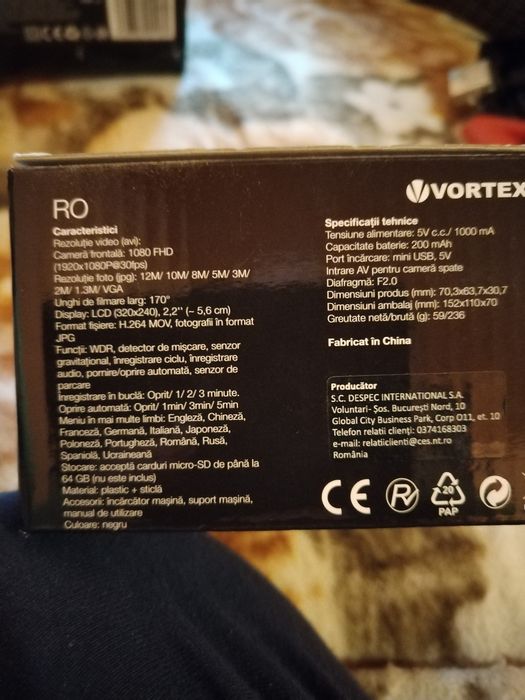 Vând cameră auto!!