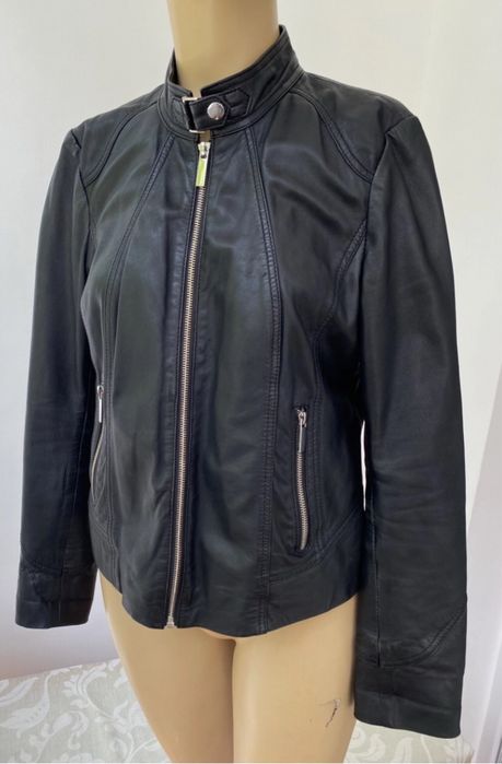 Яке от естествена кожа