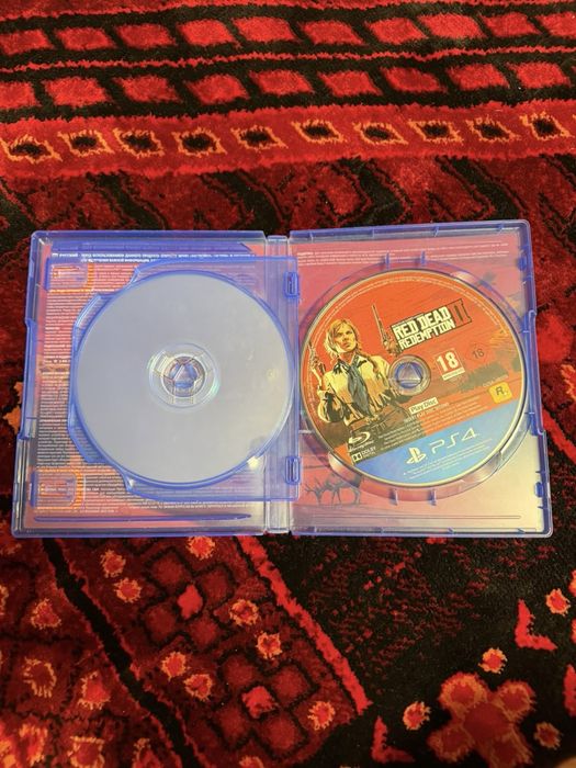 Диск,диски ps4,ps5 red dead redemption 2