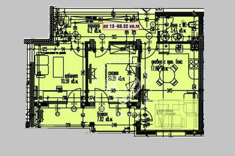 Продава се Тристаен апартамент в Варна, Аспарухово - 77 кв.м за 1195 €/кв.м - Снимка #1