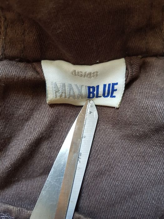 Maxi Blue – jachetă/parka damă 100% bumbac, mărimea 46/48