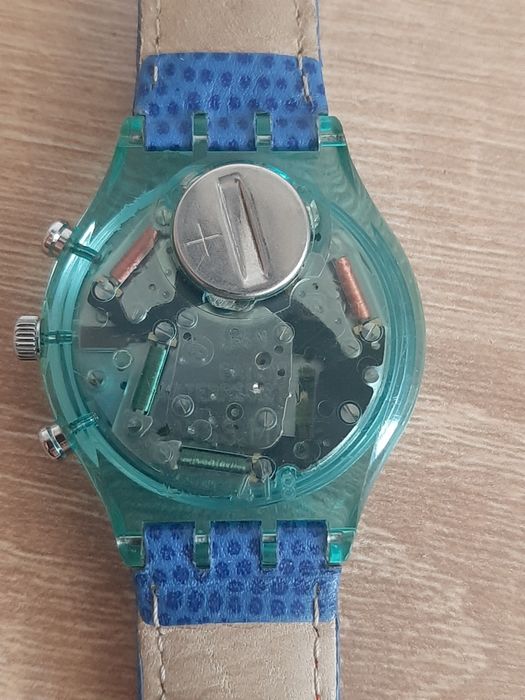 Ceas Swatch Chrono Vintage "Grand Prix" (SCJ101) – Model 1992-1993