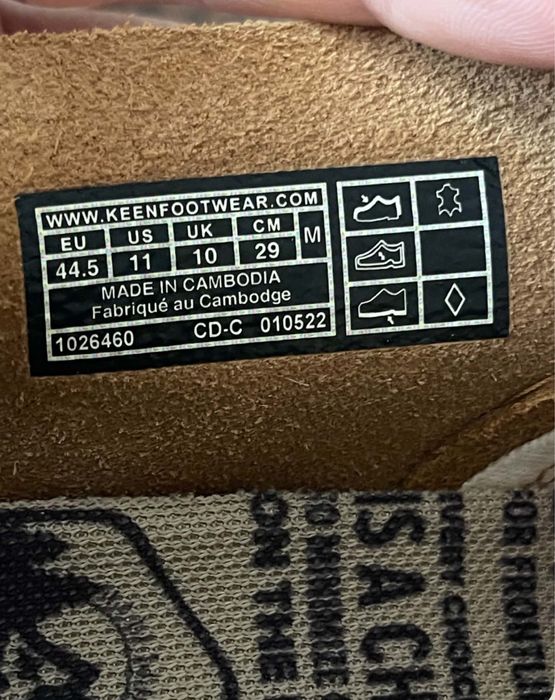 Боси обувки Keen N-44,5
