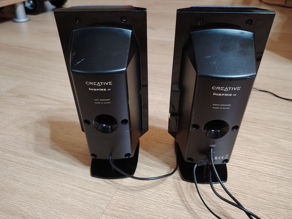 Boxe PC 2.0 de buget  A4tech si Creative Inspire 280 pt calculator.