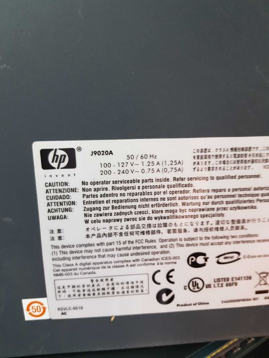 Switch Cisco Catalyst 2950 WS-C2960-48TC-L Fortinet FG-60C Hp Procurve 2510-48 J9020A OfficeConnect 1810-48g Switch j9660A 2510G-48