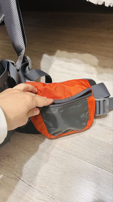 раница DEUTER Aircontact 55 + 10 Graphite Papaya