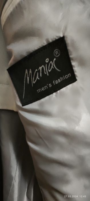 Мъжки костюм спортно елегантен MANIAC MAN'S FASHION