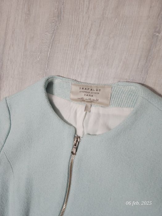 Jacheta verde Zara Trafaluc XS