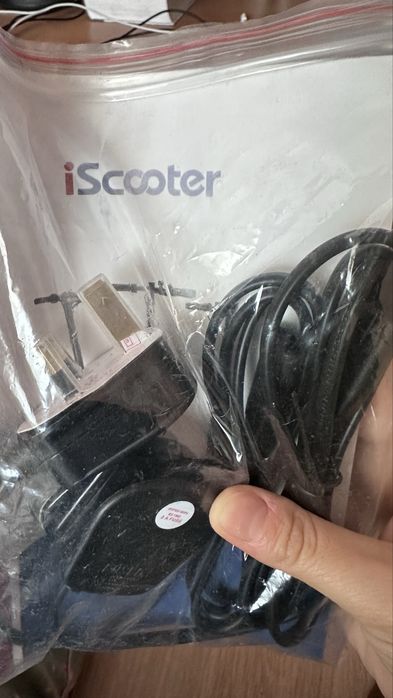 Зарядно за теотинетка (английско)