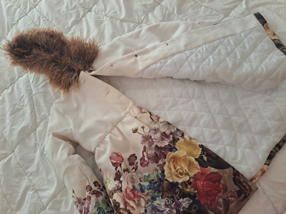 Детска зимна рокля и палто