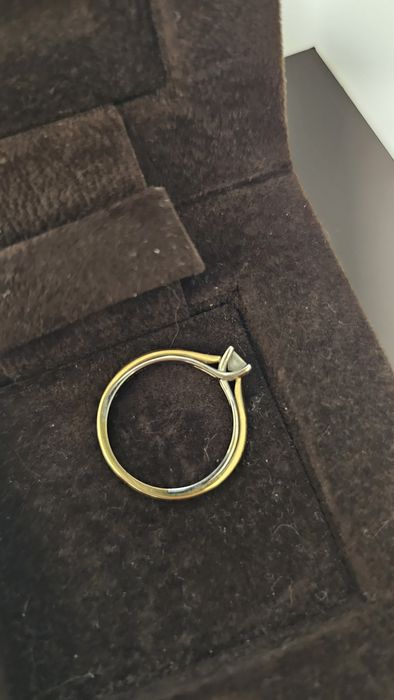 Inel logodna diamant