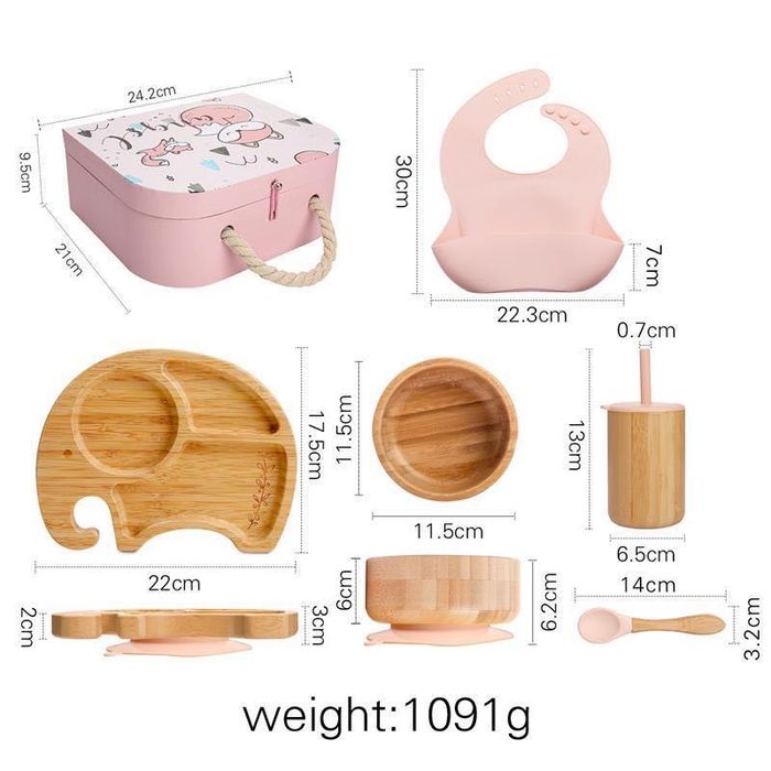 Набор детской посуды для кормления