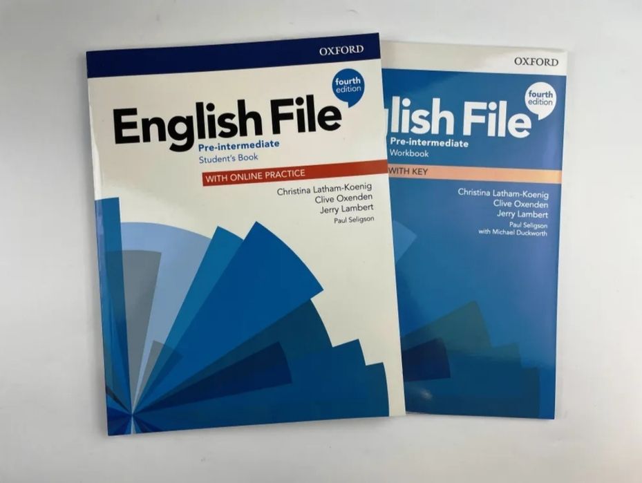 Доставка. 4th edition English File без диска