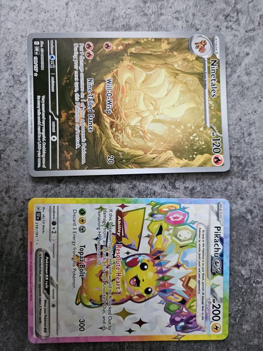 Lot cartonașe Pokémon