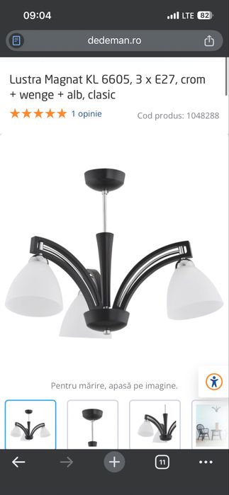 Set lustre 2 bucăți