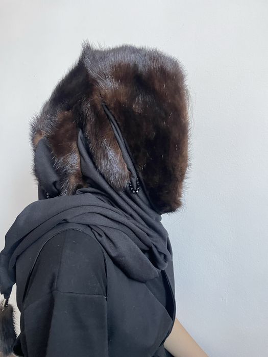 Норковый платок мех